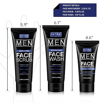 La Vital Men's Skin Care 3-Piece Set
